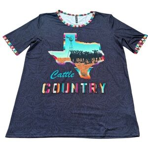 Cattle Country Graphic T-Shirt